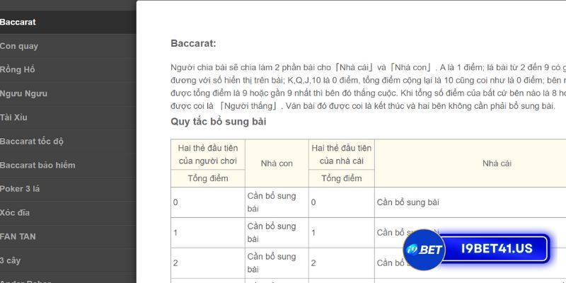 Game Baccarat online i9bet - Chơi bài đẳng cấp, rinh quà thưởng khủng 4 Baccarat online I9bet 3